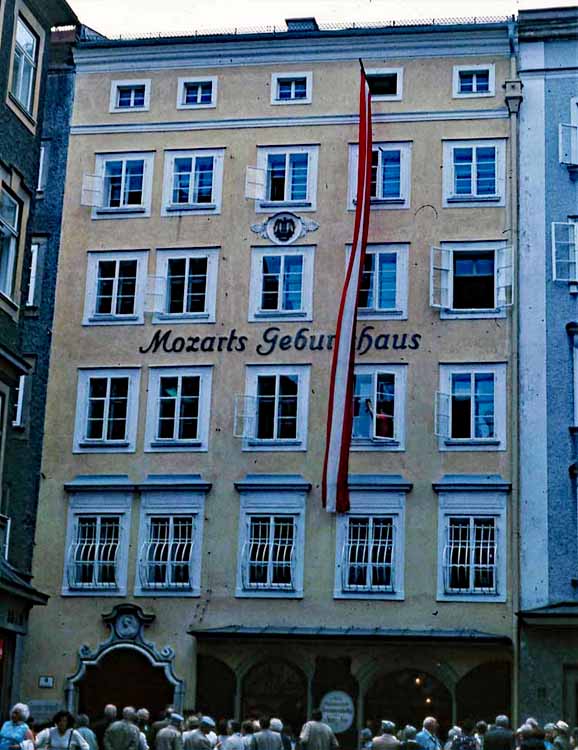 Mozart house, Salzburg